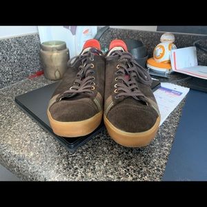Paul smith brown suede sneakers